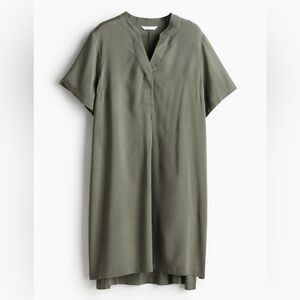 SALE☘️H&M Olive Green Midi Dress